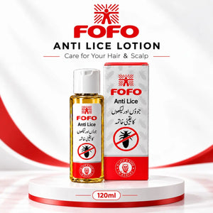FOFO Anti Lice Oil Family Pack 120ml ingredients label