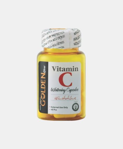 Vitamin C Capsules Jar